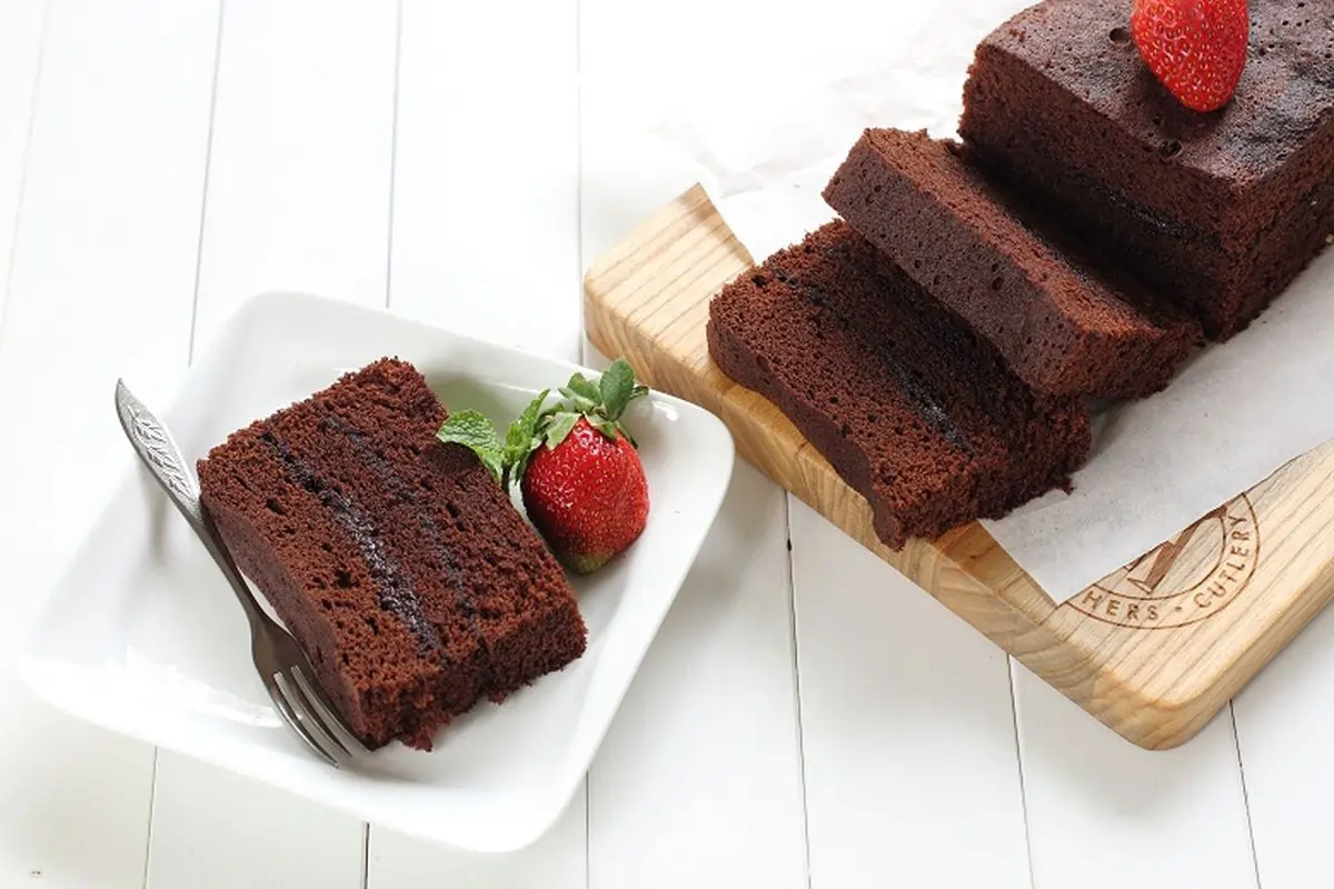 Brownies Cokelat Vanila Tanpa Telur