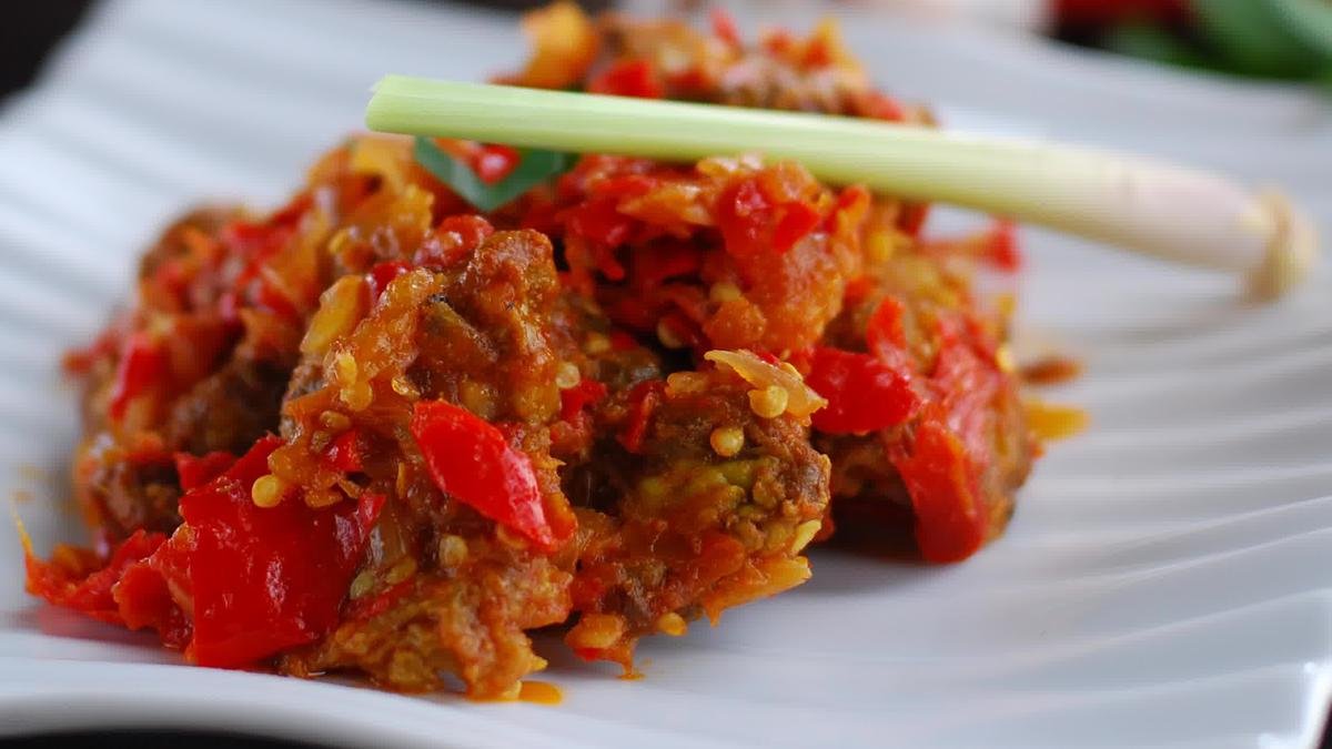 Dendeng Manis Balado