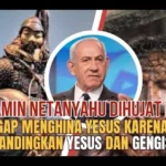 Netanyahu bandingkan Yesus